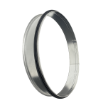 Übergangstück Wickelfalz auf Bördelrohr (Abb. ähnlich)