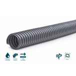 Flexibler PVC-Schlauch APDatec 412 mit schlagfester Hart-PVC-Spirale
