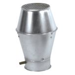 Deflektorhaube / Ablufthaube mit Bord