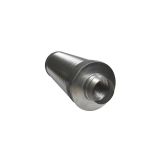 Schalldämpfer Wickelfalz flexibel mit Dichtung - 25 mm Isolierung -  1000 mm lang