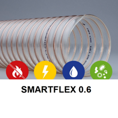 FLEXADUX Absaugschlauch flexibel und robust - 0,6 mm Wandstärke