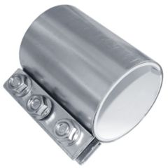 Hochvakuum Rohrkupplung verzinkt - Länge 150 mm