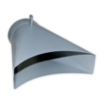 ESTA Absaug-/Staubfanghaube für Schleifscheiben - Flachöffnung