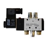 5/2 Wege-Steuerventil - 1/8 - monostabil - elektro-pneumatisch - mit Spule und LED-Stecker (Abb. ähnlich)