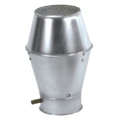 Deflektorhaube / Ablufthaube mit Bord